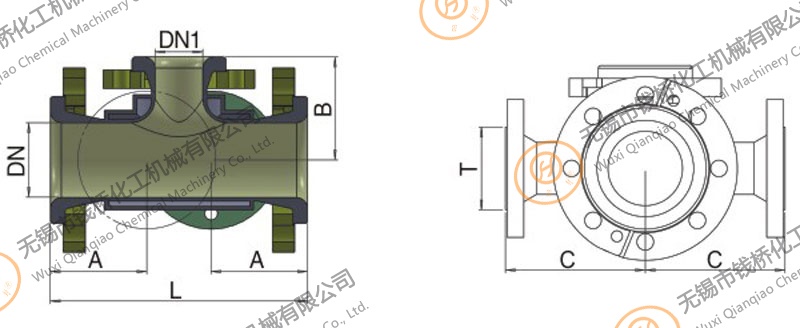 搪瓷夾套三通2 搪瓷夾套三通2